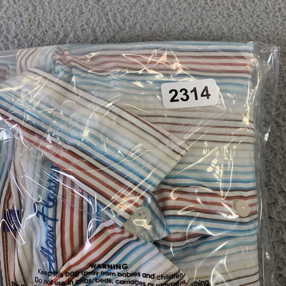 Alan Flusser Shirt Mens 2XL Button Up Multicolor Dress Casual Cotton Pocket XXL - Picture 10 of 10